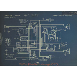 Moon 6 50 42 Schema Electrique 1914 Delco