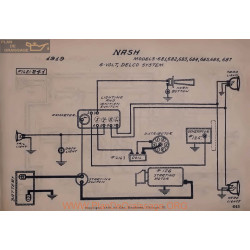 Nash 681 682 683 684 685 686 687 6soft Schema Electrique 1919 Delco