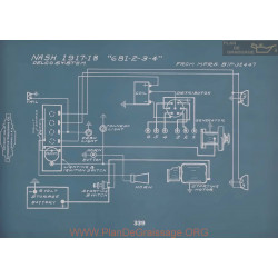 Nash 681 682 683 684 Schema Electrique 1917 1918 V2