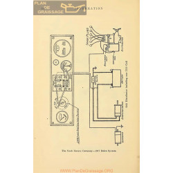 Nash Schema Electrique 1917 Delco