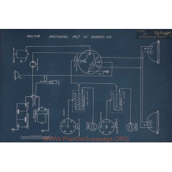 National 12 Ak Schema Electrique 1917