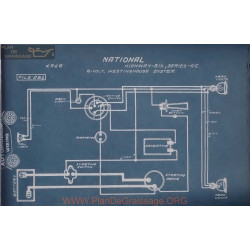 National Highway Six Ac 6volt Schema Electrique 1916 Westringhouse