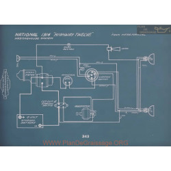 National Highway Twelye Schema Electrique 1916 V2