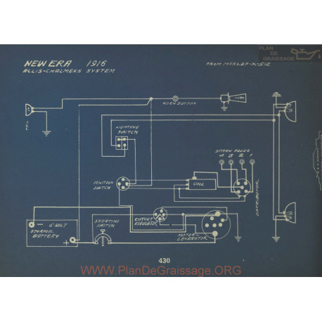 New Era Schema Electrique 1916 Allis Chalmers