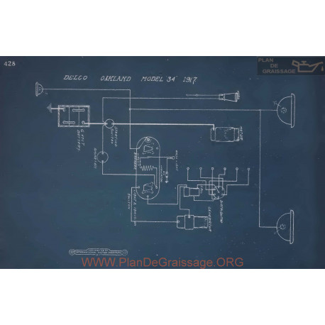 Oakland 34 Schema Electrique 1917 V3