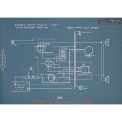 Oakland 35 Westinghouse Schema Electrique 1913 V2