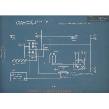 Oakland 37 Schema Electrique 1915 V2