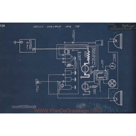 Oakland 38 Schema Electrique 1916 V3