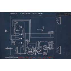 Oakland 50 Schema Electrique 1916