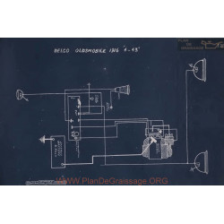 Oldsmobile 4 43 Schema Electrique 1916