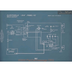 Oldsmobile 42 Schema Electrique 1915 V2