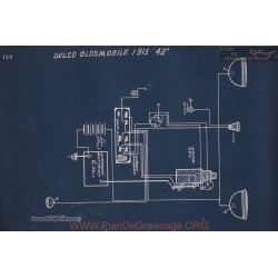 Oldsmobile 42 Schema Electrique 1915 V4