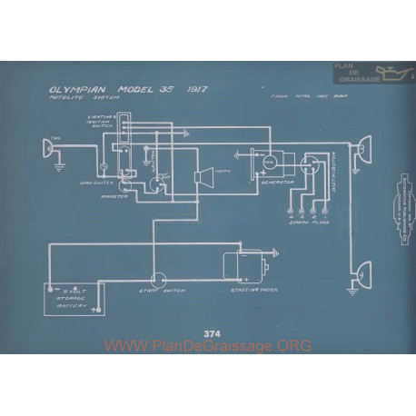 Olympian 35 Schema Electrique 1917 V2