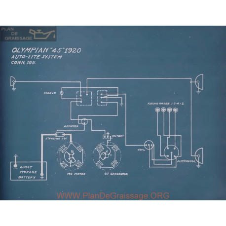 Olympian 45 Schema Electrique 1920