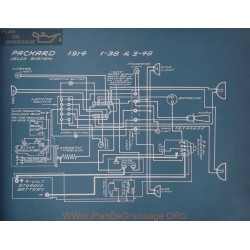 Packard 1 38 3 48 Schema Electrique 1914