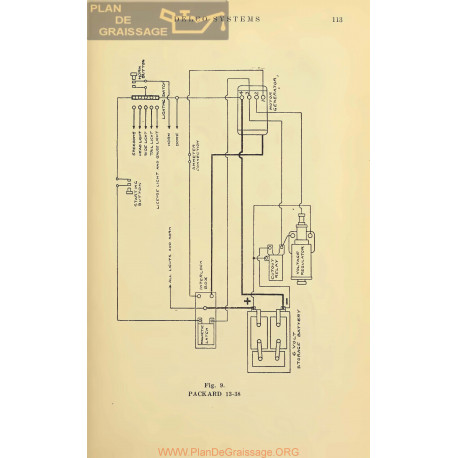 Packard 13 38 Schema Electrique