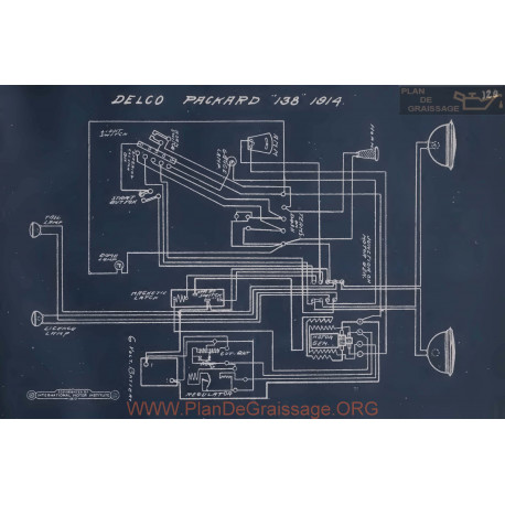 Packard 138 Schema Electrique 1914