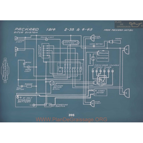 Packard 2 38 4 48 Schema Electrique 1914 V2