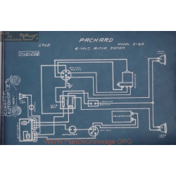 Packard 2 48 6volt Schema Electrique 1913 Bijur