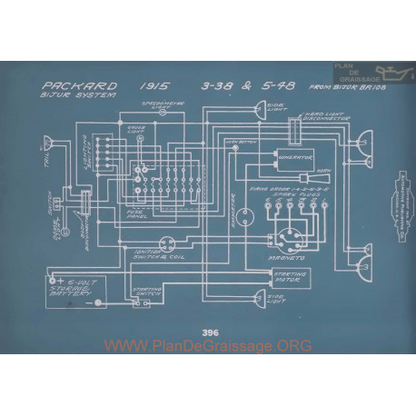 Packard 3 38 5 48 Schema Electrique 1915 V2