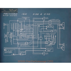 Packard 3 38 5 48 Schema Electrique 1915