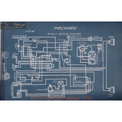 Packard 6volt Schema Electrique 1914 Bijur