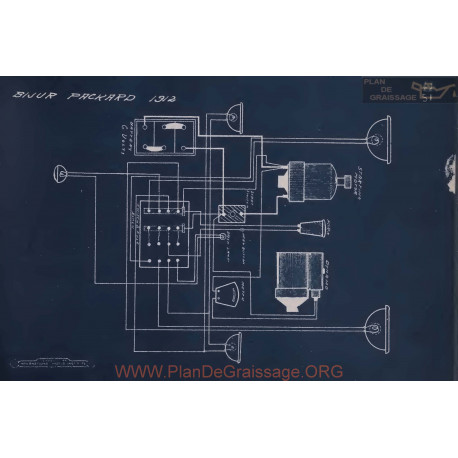 Packard Schema Electrique 1912