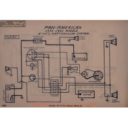 Pan American 6volt Schema Electrique 1920 1921 Westinghouse