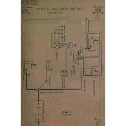 Partin Palmer 32 Schema Elec Trique 1917 Disco