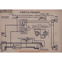 Partin Palmer 38 6volt Schema Electrique 1915 Allis Chalmers