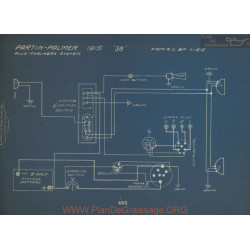 Partin Palmer 38 Schema Electrique 1915 Allis Chalmers