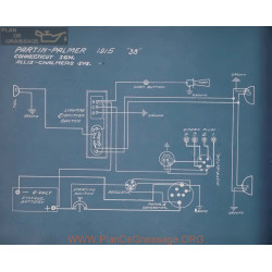 Partin Palmer 38 Schema Electrique 1915