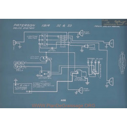 Paterson 32 33 Schema Electrique 1914 V2