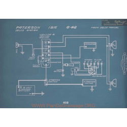 Paterson 6 42 Schema Electrique 1916 V2