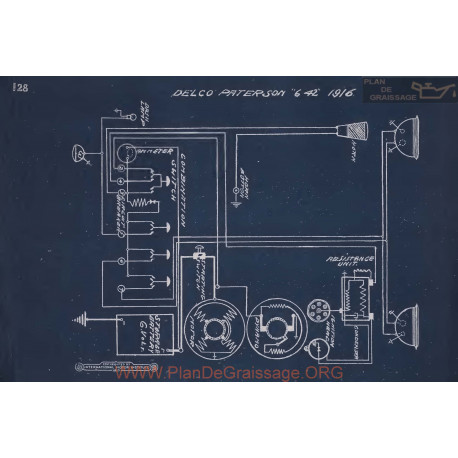 Paterson 6 42 Schema Electrique 1916 V3