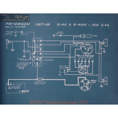 Paterson 6 46 Schema Electrique 1919