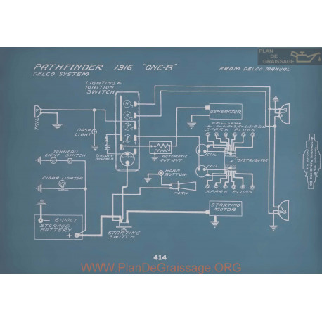 Pathfinder One Schema Electrique 1916