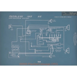 Peerless 55 Schema Electrique 1915 V2