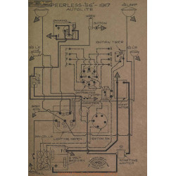 Peerless 56 Schema Electrique 1917 Autolite