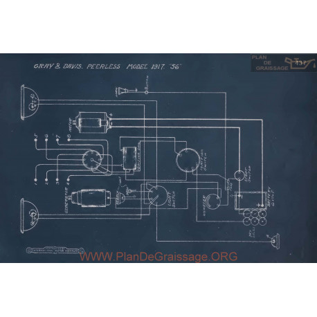 Peerless 56 Schema Electrique 1917