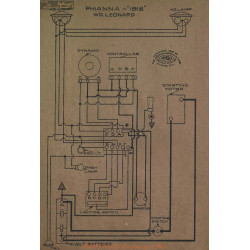 Phianna Schema Electrique 1918 Wd Leonard