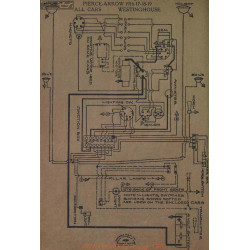 Pierce Arrow Schema Electrique 1916 1917 1918 1919 Westinghouse