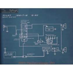 Pilot 6 45 Schema Electrique 1916 1917 1918