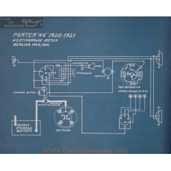 Porter 46 Schema Electrique 1920 1921