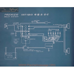 Premier 6b 6c Schema Electrique 1917 1918 1919