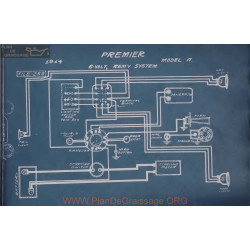 Premier A 6volt Schema Electrique 1914 Remy