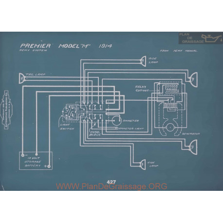 Premier M Schema Electrique 1914 V2