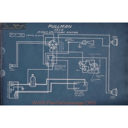 Pullman 12volt Schema Electrique 1915 Splitdorf