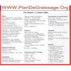 Fiat Regata 1700 Diesel 1987