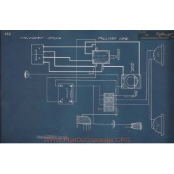 Pullman Schema Electrique 1916 V2